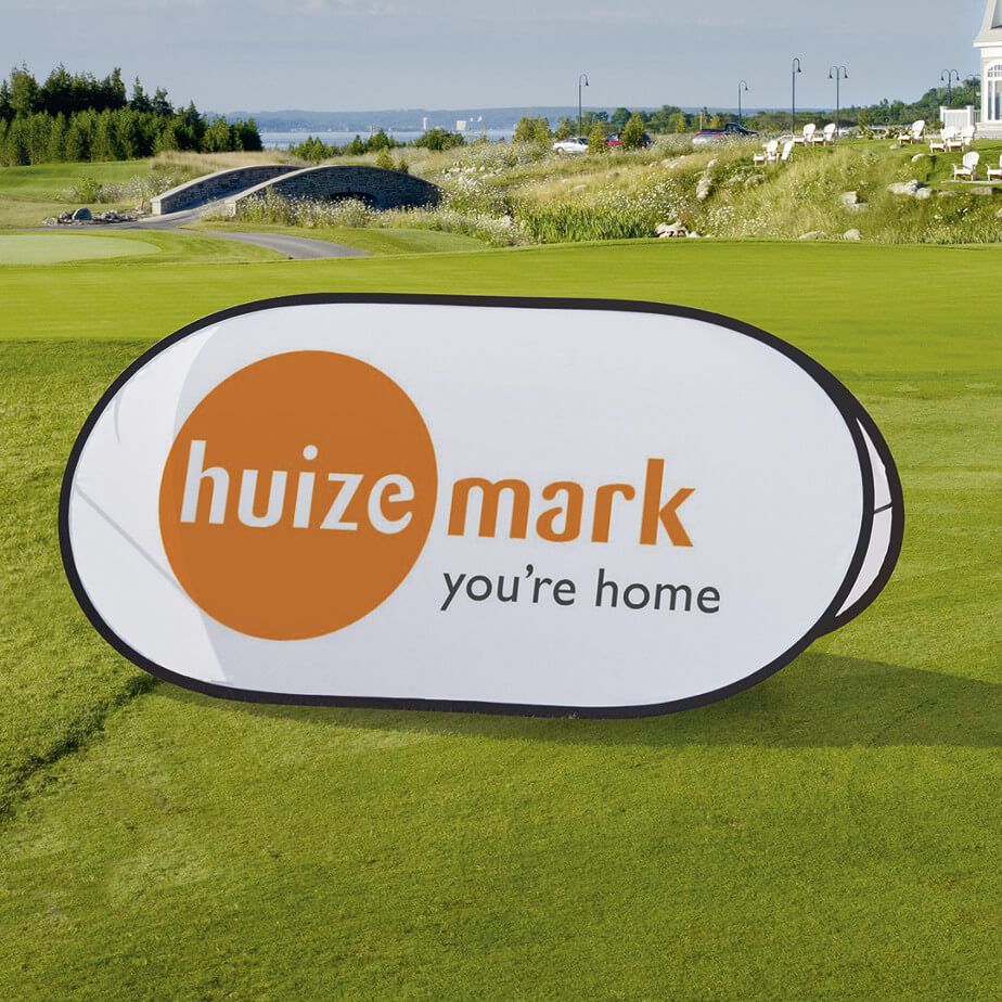 Pop Up Stand Flag Printing